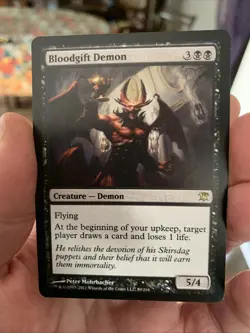 Magic The Gathering - Bloodgift Demon - Innistrad - Excellent - Image 1