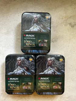 Magic the Gathering The Lord of the Rings Galadriel Retail Tin New Sealed - Image 1