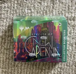 Magic the Gathering Streets of New Capenna Collector Box (12) Factory Sealed! 195166122076 - Image 1