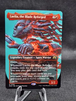 MTG -Laelia, the Blade Reforged (Borderless) - Modern Horizons 3 - Image 1