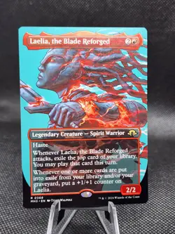 MTG -Laelia, the Blade Reforged (Borderless) - Modern Horizons 3 - Image 3