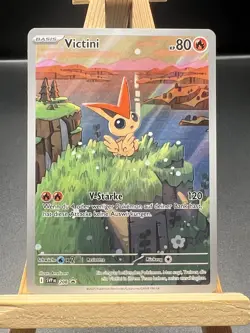 Pokemon - Victini SVP 208 - Promo - Weisse Flammen& Schwarze Blitze - Mint - Image 1