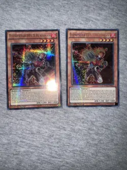 x2 Yugioh Elemental HERO Blazeman WSUP-DE032 Secret Rare 1st Ed GERMAN - Image 1