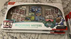 Pokemon 151 Blooming Waters Premium Collection Box Scarlet Violet New Sealed - Image 1