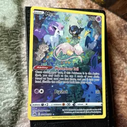 Mew GG10/GG70 Crown Zenith Galarian Gallery Holo Pokemon TCG Card NM - Image 2