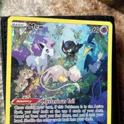 Mew GG10/GG70 Crown Zenith Galarian Gallery Holo Pokemon TCG Card NM - Image 3