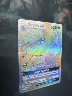 Sceptile GX 216/214 - Pokemon TCG SM: Lost Thunder - Full Art Secret Rare (NM) - Image 4