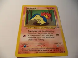 (WLI) POKEMON CARD CYNDAQUIL 61/105 LIGHTLY PLAYED IN GOOD CONDITION - Image 1