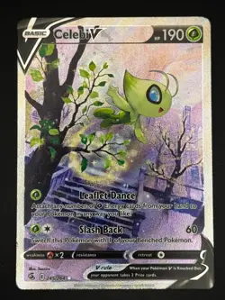 Pokemon - Celebi v(Alt) - 245/264 Fusion Strike - Alternate Full Art - Near Mint - Image 1