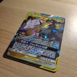 Reshiram & Zekrom GX 157/236 - NM ULTRA RARE Cosmic Eclipse - Pokemon TCG Card - Image 2