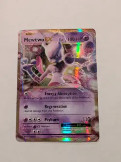 Mewtwo EX - 52/108 - Pokemon Evolutions XY Ultra Rare Card NM - Image 1