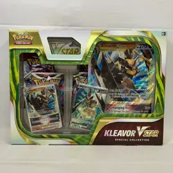 Pokemon TCG Kleavor VStar Special Collection Box 2023 UNOPENED Trading Card Game - Image 1