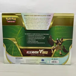 Pokemon TCG Kleavor VStar Special Collection Box 2023 UNOPENED Trading Card Game - Image 2