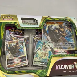 Pokemon TCG Kleavor VStar Special Collection Box 2023 UNOPENED Trading Card Game - Image 3