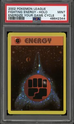 Pokemon Energize Your Game League Promo Fighting Energy PSA 9 - Image 1