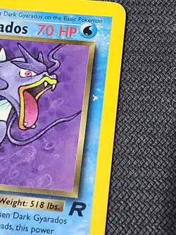 Pokemon Team Rocket "Dark Gyarados" 25/82 / Regular Rare / Moderately Played - Image 3