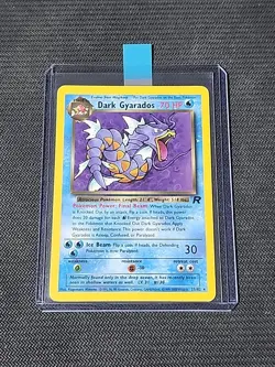 Pokemon Team Rocket "Dark Gyarados" 25/82 / Regular Rare / Moderately Played - Image 4