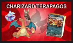 Charizard Ex & Terapogos Ex Deck - Competitive Deck Tournament Ready Pokemon TCG - Image 1