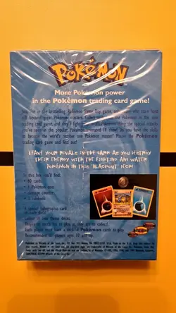 Rare Mint Pokemon Factory Sealed Blackout Theme Deck WOTC 1999 Vintage TCG New - Image 2