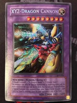XYZ-Dragon Cannon BPT-010 Limited Edition Secret Rare LP Curved - Image 2