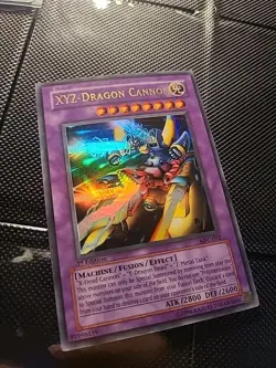 Yugioh! XYZ-Dragon Cannon MFC-052 Ultra Rare 1st Edition NA English Vintage - Image 1