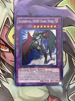 LCGX-EN059 Elemental Hero Dark Neos Secret Rare 1st Edition NM Yugioh Card - Image 1