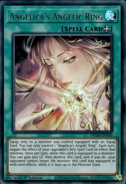 Angelica's Angelic Ring - Ultra Rare 1st Edition MP24-EN240 - NM - YuGiOh - Image 1
