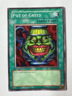 Pot of Greed SD2-EN017 Structure Deck: Zombie Madness-Unlimited Edition... - Image 1