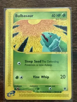 Pokemon TCG Bulbasaur Expedition Base Set, Card 95/165, Regular Common Near Mint - Image 2