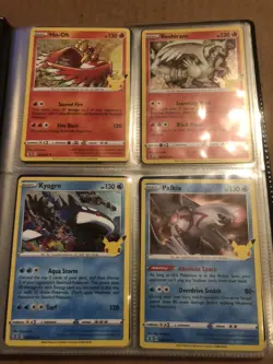Pokemon:Celebrations 25th Anniversary Set-Full Set 1-25 With Gold Mew Card Mint - Image 1