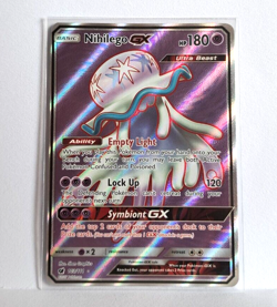 NIHILEGO GX 103/111 S&M Crimson Invasion - POKEMON CARD *NM/MINT* - Image 1