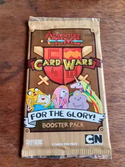 Adventure Time Card Wars For the Glory! Booster Pack (1 Pack) - Image 1