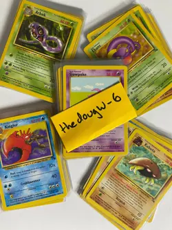 Choose your Fossil card! Vintage WotC 1999 Pokemon cards - LP - Image 1
