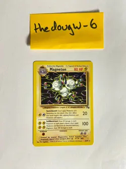 Choose your Fossil card! Vintage WotC 1999 Pokemon cards - LP - Image 4