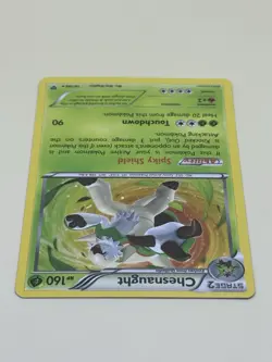 Pokemon TCG Chesnaught 14/146 XY Base Set Cosmos Holo Rare Card - Image 2