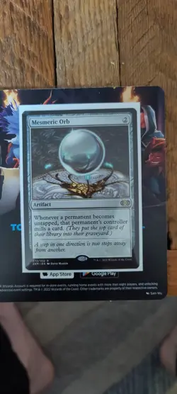 Mesmeric Orb Double Masters MTG Magic the Gathering Card NM - Image 1