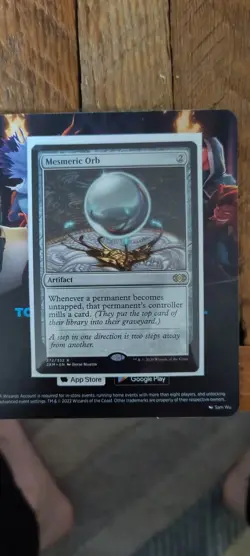 Mesmeric Orb Double Masters MTG Magic the Gathering Card NM - Image 2