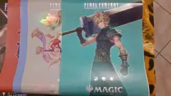 5+1 FINAL FANTASY POSTER COMPLETE SET COLLECTION / MTG/ MAGIC /PROMO FOIL /LOTS - Image 3