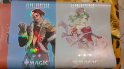 5+1 FINAL FANTASY POSTER COMPLETE SET COLLECTION / MTG/ MAGIC /PROMO FOIL /LOTS - Image 4