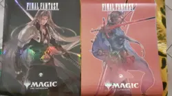 5+1 FINAL FANTASY POSTER COMPLETE SET COLLECTION / MTG/ MAGIC /PROMO FOIL /LOTS - Image 5