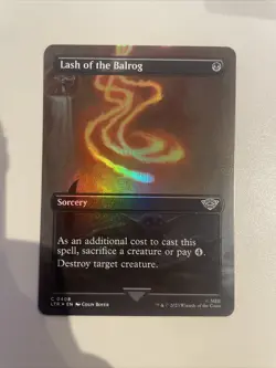 Lash Of The Balrog FOIL - The Lord of the Rings Excellent Magic MTG - Image 1