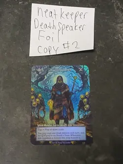 Sorcery contested realm alpha Deathspeaker Elite foil - Avatar Foil - Image 2