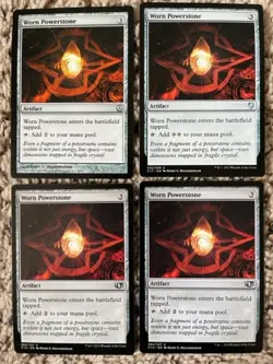 MTG- Worn Powerstone x4 - Image 1
