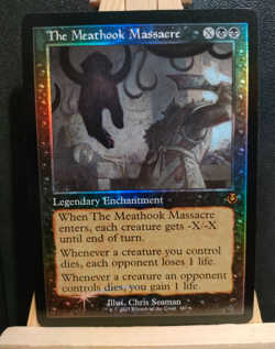 The Meathook Massacre FOIL (Retro) Innistrad Remastered - NM (see pics) MTG - Image 1