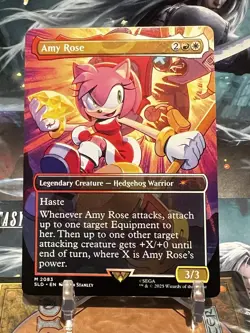 MTG | Amy Rose [Secret Lair Sonic] Non-Foil - Image 1