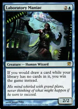 MTG: Innistrad: Laboratory Maniac: Lightly Played Condition - Image 1