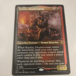 MAGIC THE GATHERING DECKMASTER KARDUR DOOMSCOURGE #005 2022 - Image 2