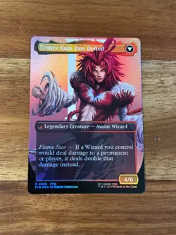 Final Fantasy Kuja, Genome Sorcerer Borderless Foil Magic MTG FIN399 - Image 2