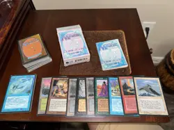 Magic the Gathering MTG Ice Age Starter Box + 76 Cards - Open, As-Is, Untested - Image 1