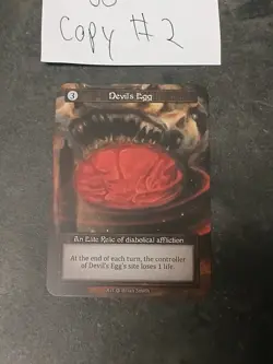 Sorcery contested realm alpha alternate art curio- Few Printed Low Pop - Image 1